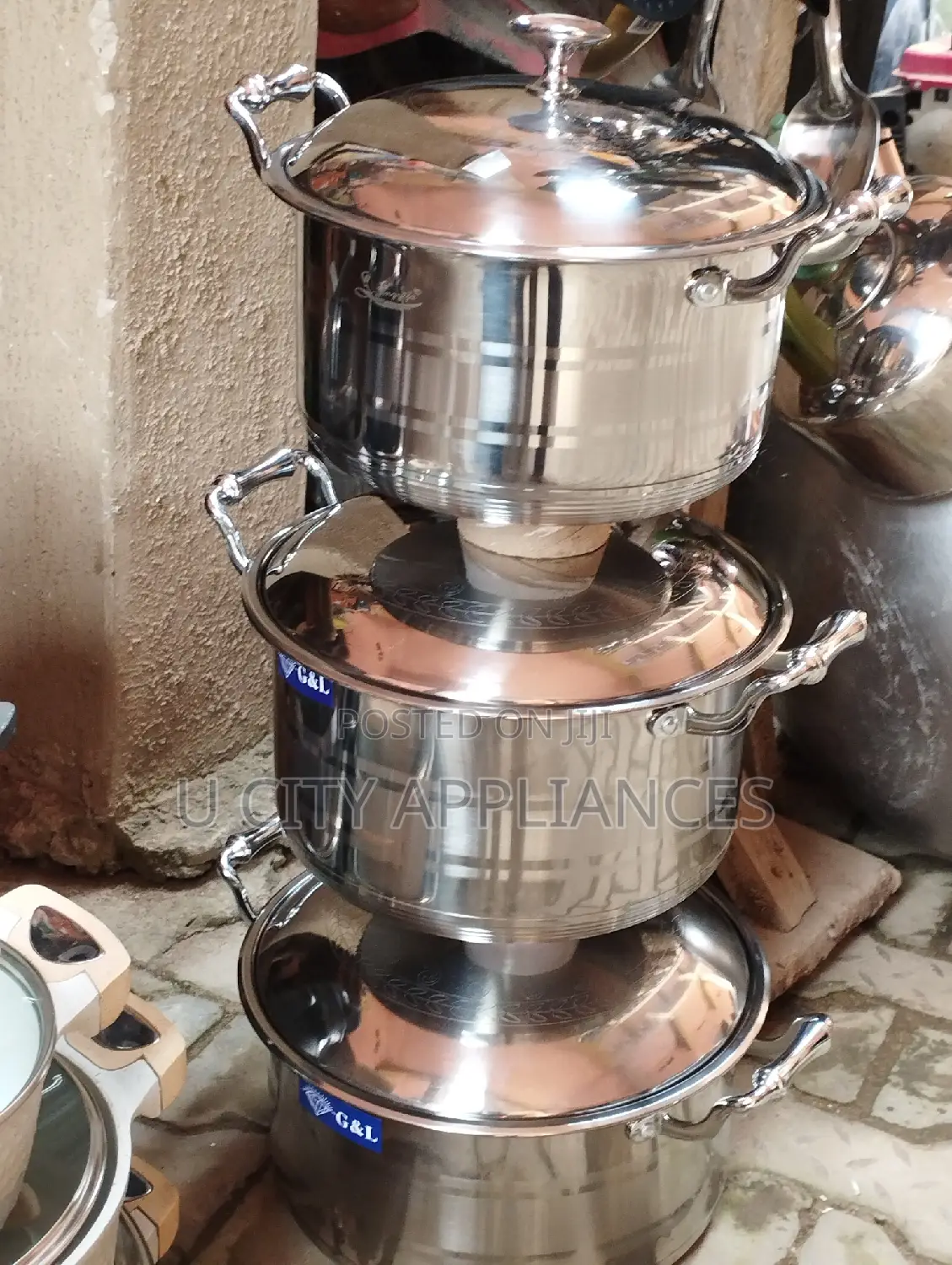3 Set Stainless Pot