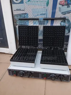 Square Double Waffle Maker