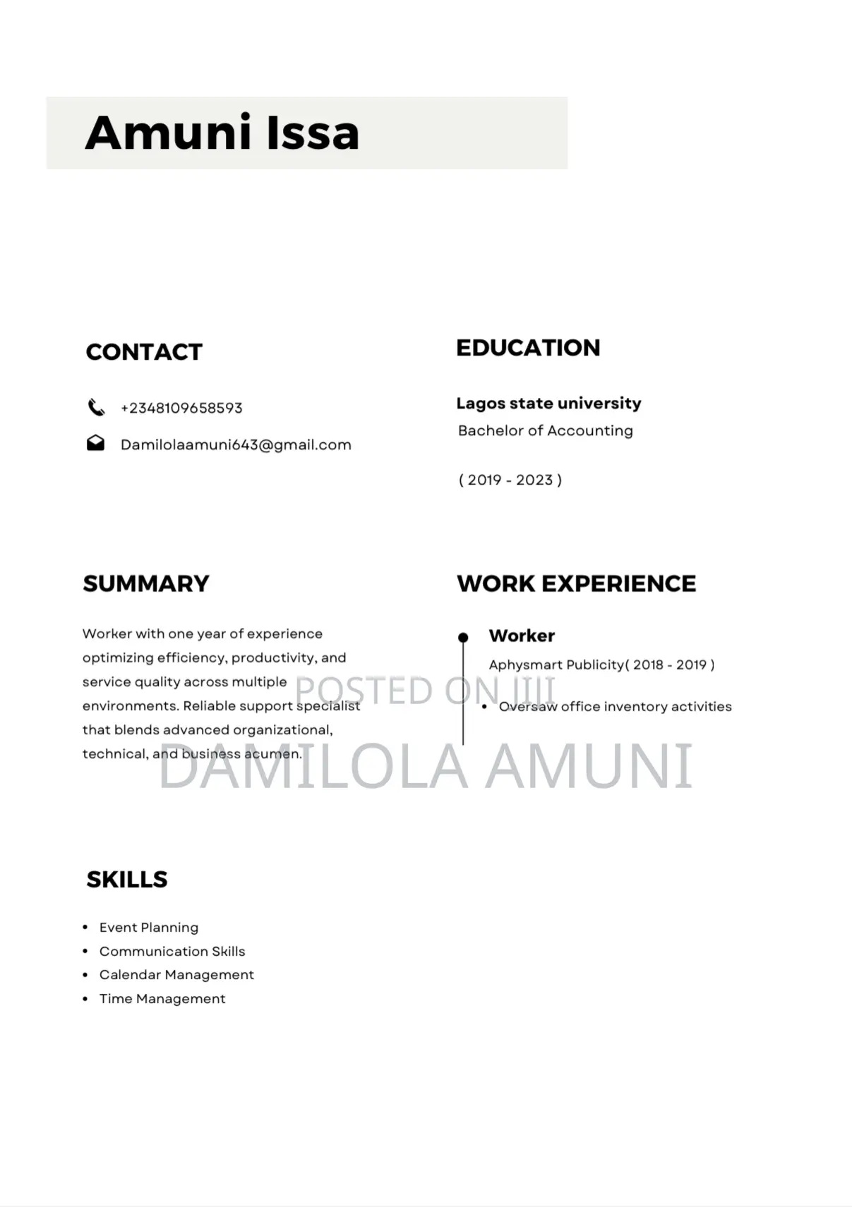 Computer Operator