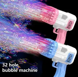 Children's 32 Hole Bubble Machine Bubble Gun