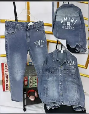 Luxury Amiri Turkish Stock Up/Down Jean