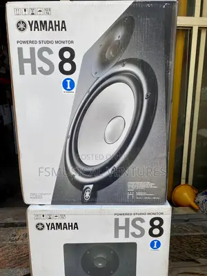 YAMAHA HS8 Studio Monitor Black 8 Inch