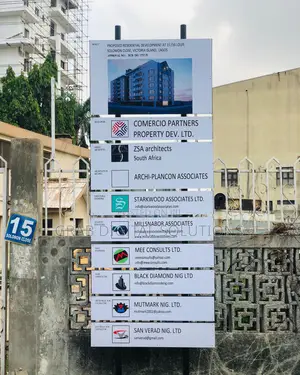 Project Site Signage Installation