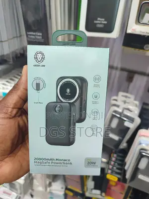 Green Lion 20,000mah Monaco Magsafe Power Bank 20w