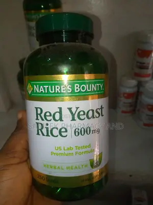 Nature's Bounty Red Yeast Rice Pills 600mg- 250caps