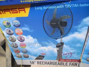 18 Inches Gasa Rechargeable Standing Fan