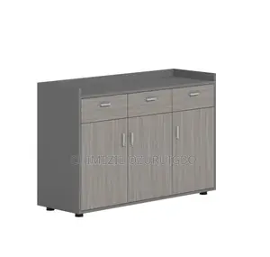 1.2 Meters Black and Grey Credenza/Coffee Table