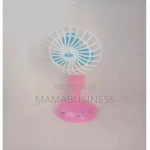 Desk Handheld Mini Peppa Pig Rotating Standing Fan