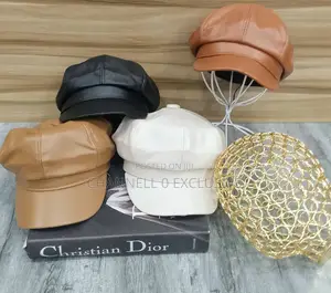 Brand New Fashion Leather Face Cap