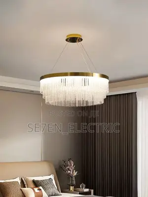Led Dropping Chanderlier Light With Remote Control