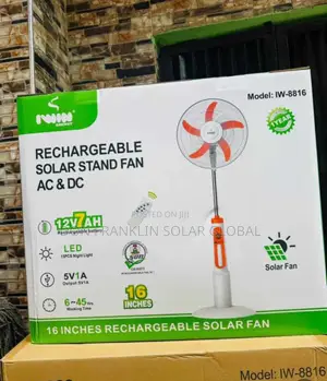 16inches Iwin Dc/Ac Rechargeable Solar Fan