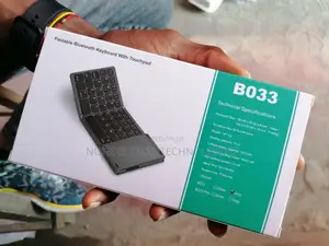 B033 Foldable Bluetooth Keyboard With Touchpad