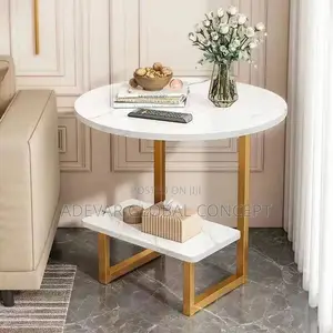 Luxury Square Sofa Bedroom Table Coffee Table - 60cm