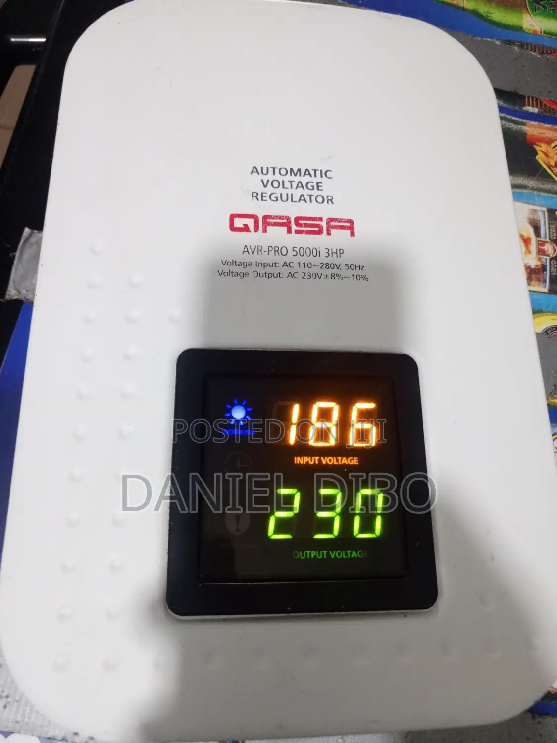 Qaza Digital Stabilizer 5KVA