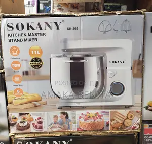 Sokany Stand Mixer 11ltrs