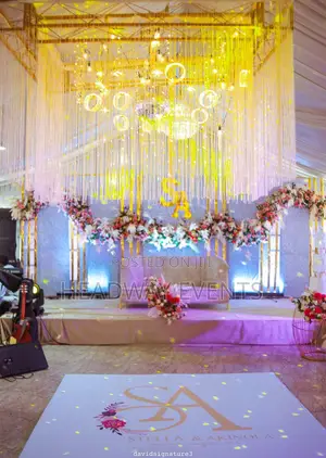 Hall Decoration for Wedding in Ikorodu