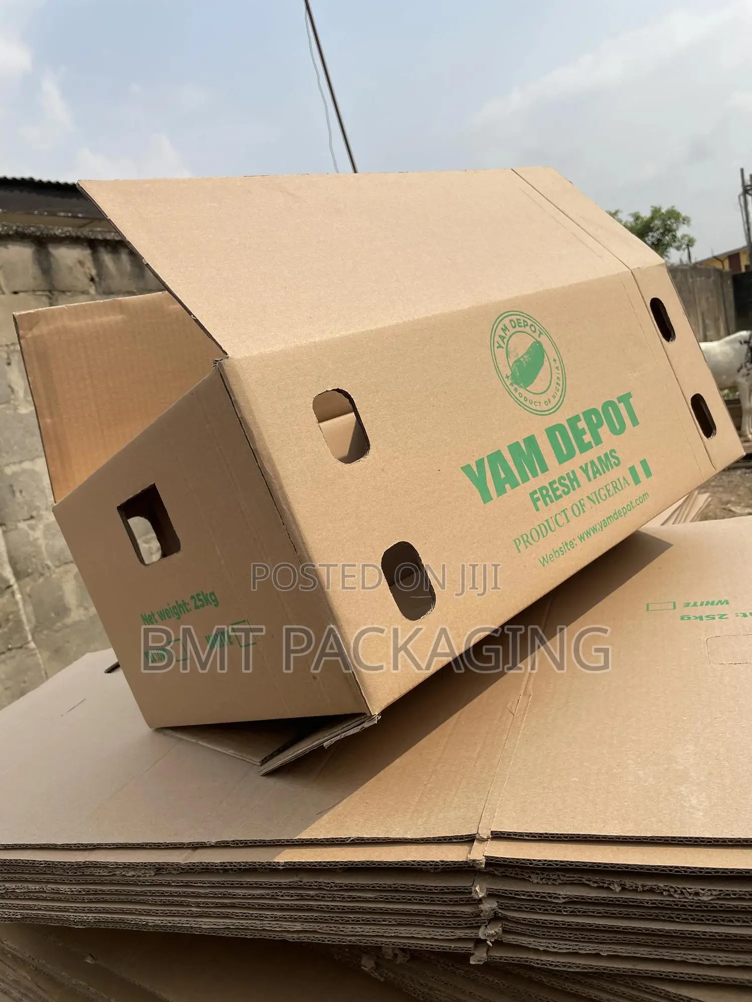 Yam Cartons