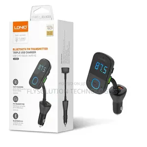 Ldnio C705Q Car Charger Bluetooth 5.0 Fm Usb C