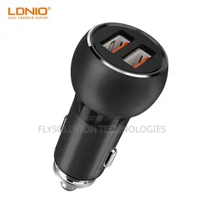 Ldnio 2 in-1 Car Fast Charger iPhone
