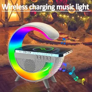 LED Wireless Charging Bluetooth Speaker