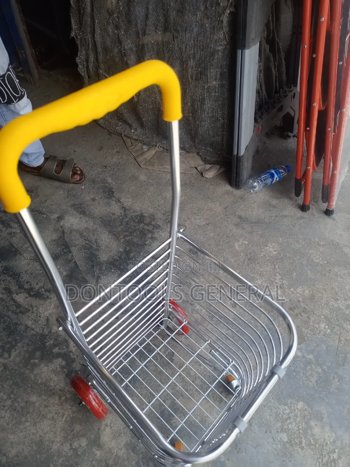 Galvanized Cart Trolley