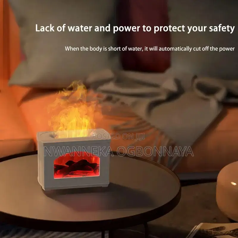 Fireplace Flame Aroma Diffuser Humidifier