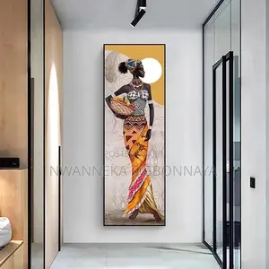 Large Size Portrait African Frame Painting