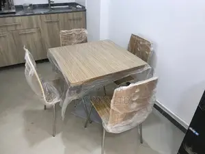 Wooden Restaurant Kitchen Dining Set