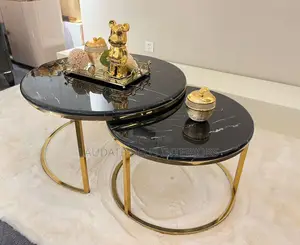 New Imported 2 in 1 Marble Top Center Table