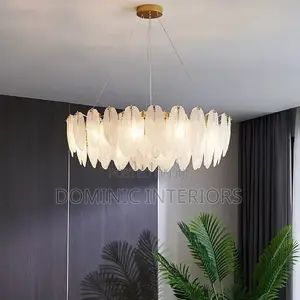 Nordic Glass Feathers Chandelier/800mm