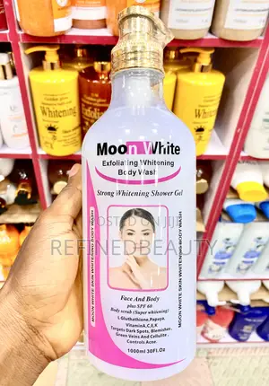 Moon White Exfoliating Whitening Body Wash