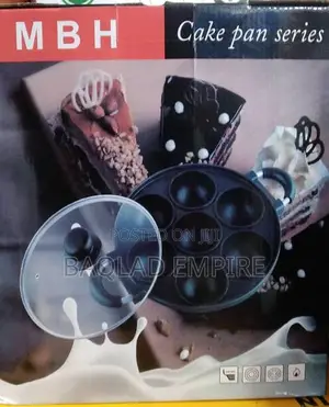 MBH Cake/Masa Pan Series With Glass Cover