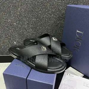 Dior Leather Slipers