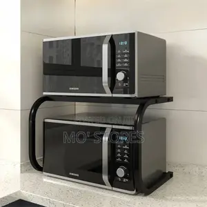 2 Layer Countertop Microwave Oven Rack