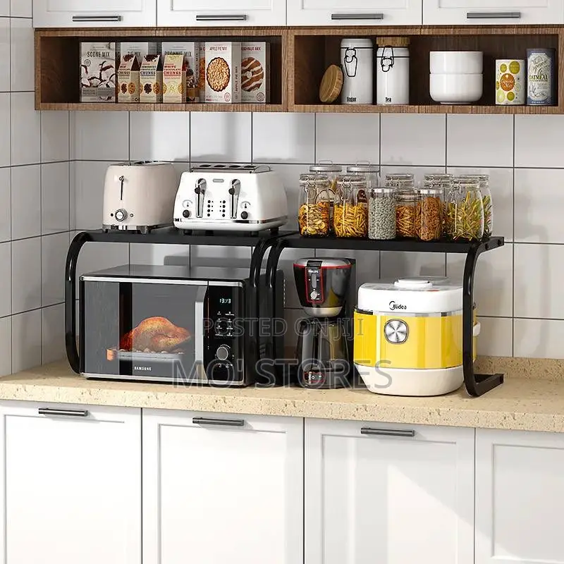 2 Layer Countertop Microwave Oven Rack