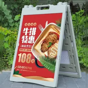 A-Frame Display Stand for Restaurants