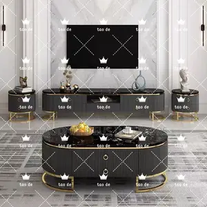 Exquisite Marble Top Center Table,Tv Console