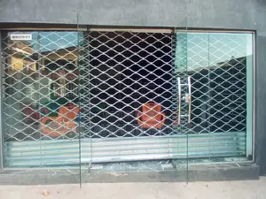Grill Pipe Roller Shutter Door Mesh