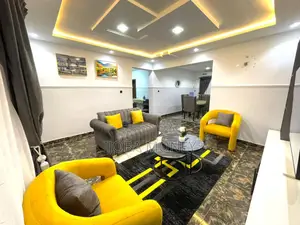 Luxury Sofa Made With Double Center Table