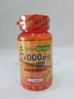 Herbal Remedy Vitamin C+ Zinc: Permanently Treats Acne