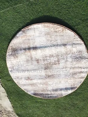 Modern Turkish Round Centre Rug