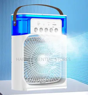 Portable Fan Air Conditioners USB Electric Fan LED Night