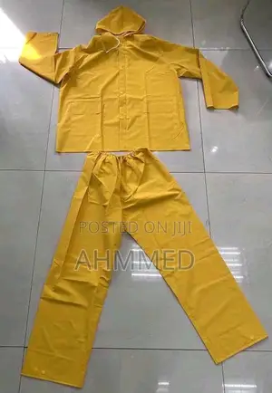 Jacket And Trousers Rain Coat Pvc