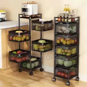 Rotating 5 Layer Storage Rack