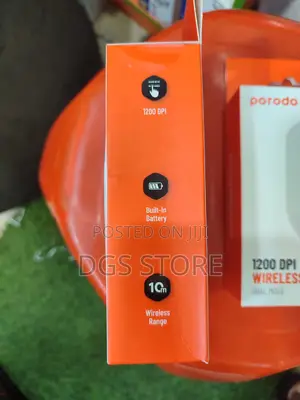 Porodo 1200 DPI Wireless Mouse Dual Mode