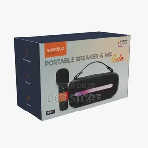 Porodo Soundtec Portable Speaker Mic Gala Bluetooth