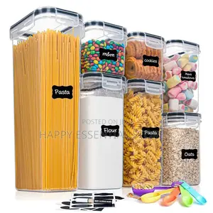 7pcs Set Kitchen Food Storage Box Container Set Pantry