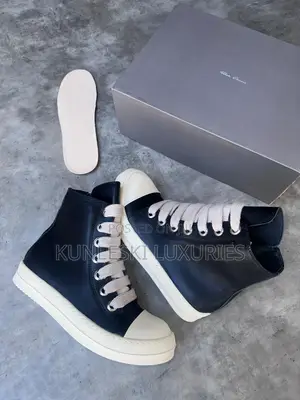 Original Rick Owens DRKSHDW Leather Boots Available