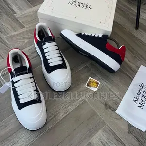 Original Alexander McQueen Canvas Deck Plimsoll Sneaker
