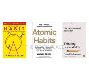 The Power of Habit + Atomic Habits + Thinking Fast and Slow